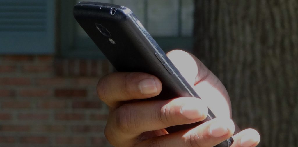 ZTE Tempo Go smartphone front and back view